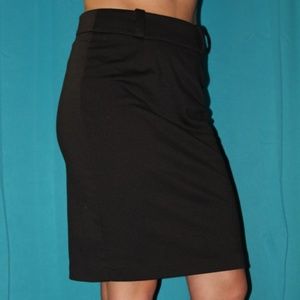 Black pencil skirt
